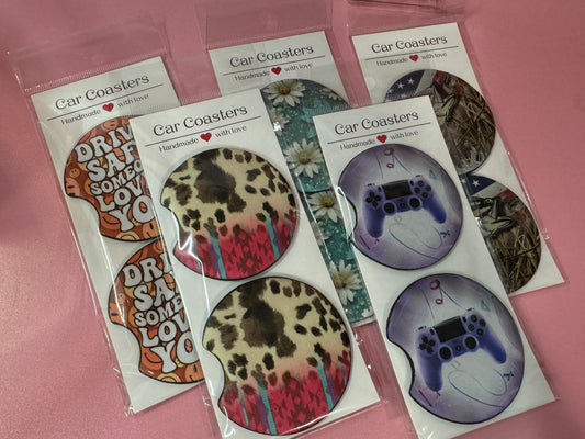 Premade Car Coasters